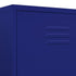 Lady Jillian -  Wardrobe Navy Blue 90x50x180 cm Steel